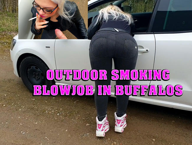 Outdoor Smoking Blowjob in Buffalos