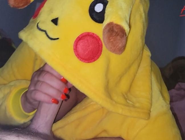 Wie man eine Pikachu-Muschi füllt