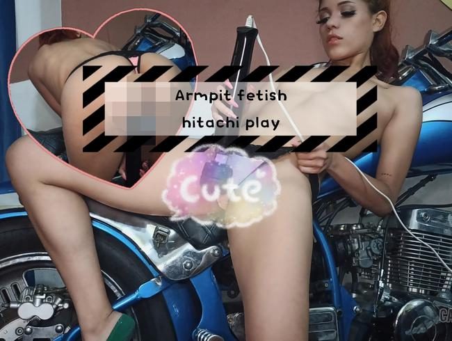 Heiße Hitachi-Masturbation