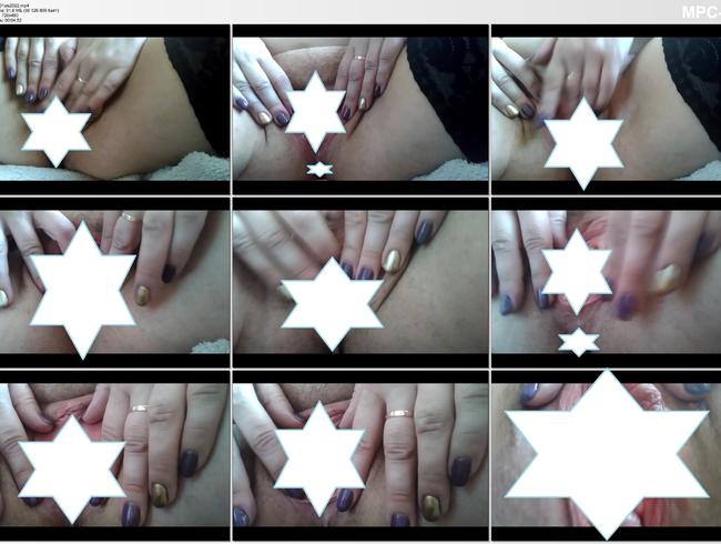 Finger in meiner Muschi1