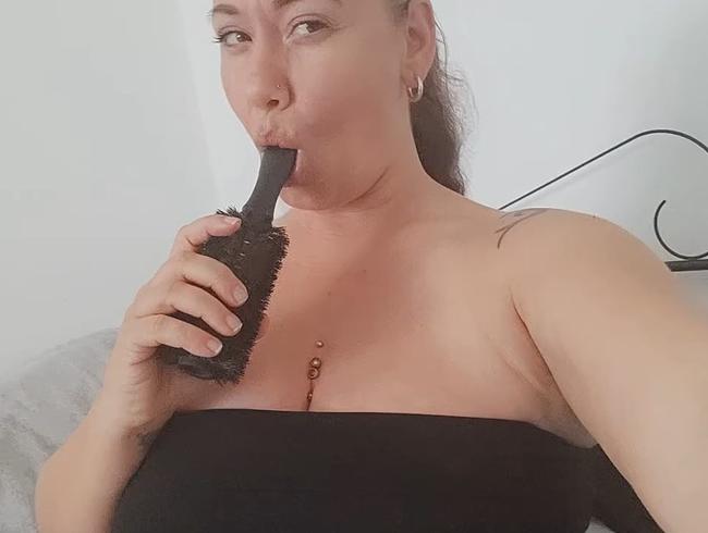 BÜRSTENFICK… SO SIEHT MEINE EINWEIHUNGSTAUFE FÜR MEIN HAARLUDER AUS!!!