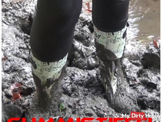Gummistiefel wollen Matschen
